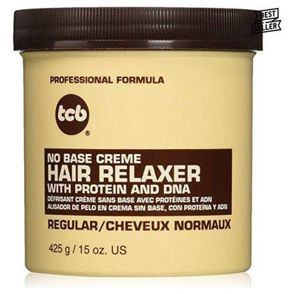 tcb Health & Beauty TCB No Base Creme Hair Relaxer Regular 425g