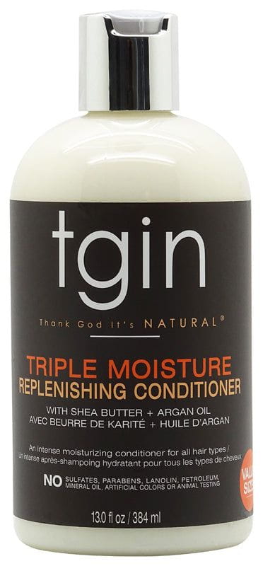 TGIN Triple Moisturize Replenishing Conditioner with Shea Butter + Argan Oil 384ml | gtworld.be 