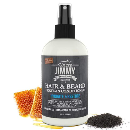 Uncle Jimmy Uncle Jimmy Hair & Beard Leave In Conditioner 236ml