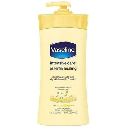 Vaseline Health & Beauty 600ml Vaseline Intensive Care Essential Healing Lotion 600ml/400ml/725ml