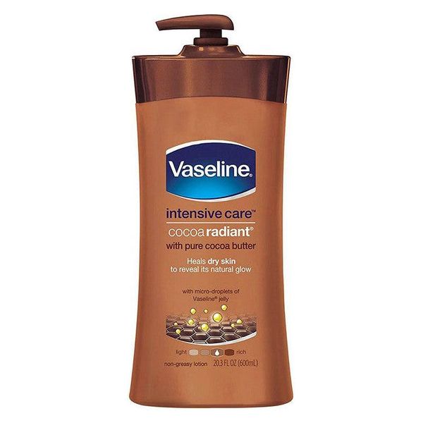 Vaseline Health & Beauty Vaseline Intensive Care Cocoa Radiant with Pure Cocoa Butter 600ml