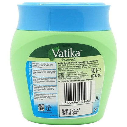 Vatika Health & Beauty Vatika Coconut Oil Hair Mask 500g