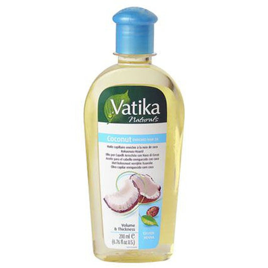 Vatika Coconut Enriched Hair Oil 200ml | gtworld.be 