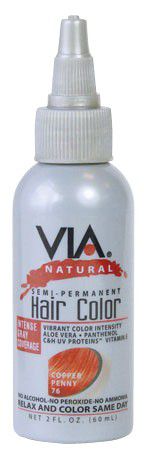 Via Natural Semi-Permanent Hair Color 60ml | gtworld.be 