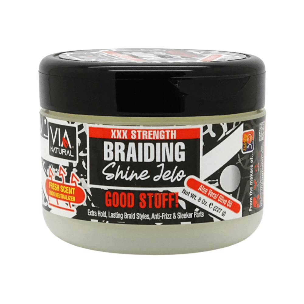 Via Natural XXX Strength Braiding Shine Jelo 8 Oz | gtworld.be 