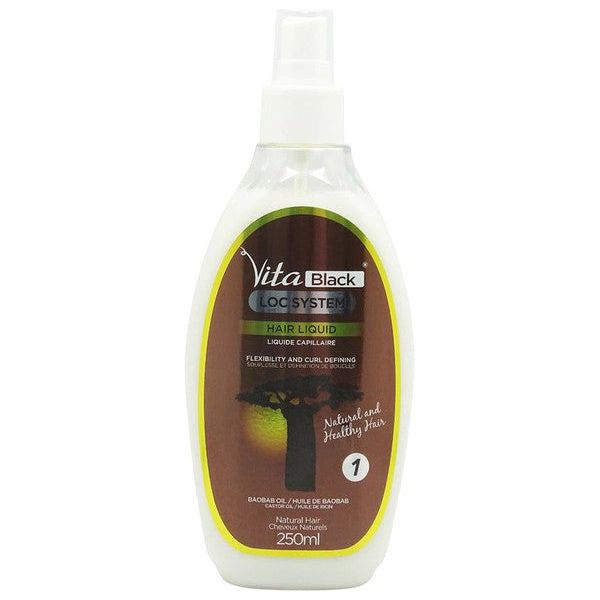 Vita Black Health & Beauty Vita Black Loc System Hair Liquid 250Ml