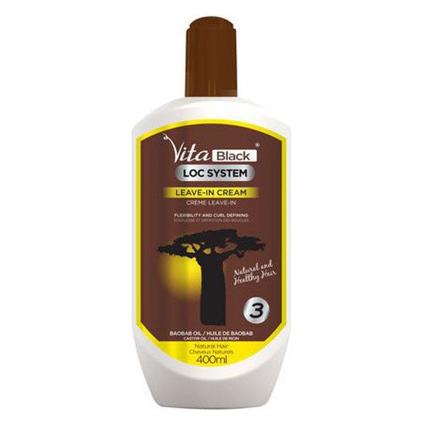 Vita Black Health & Beauty Vita Black Loc System Leave-In Cream 400ml