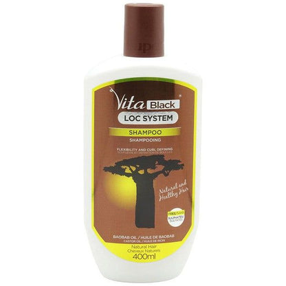 Vita Black Health & Beauty Vita Black Loc System Shampoo 400Ml