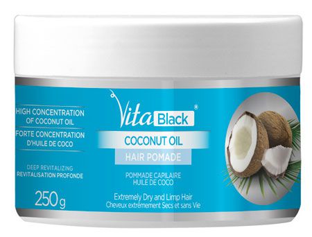 Vita Black Vita Black Coconut Oil Hair Pomade 250Ml
