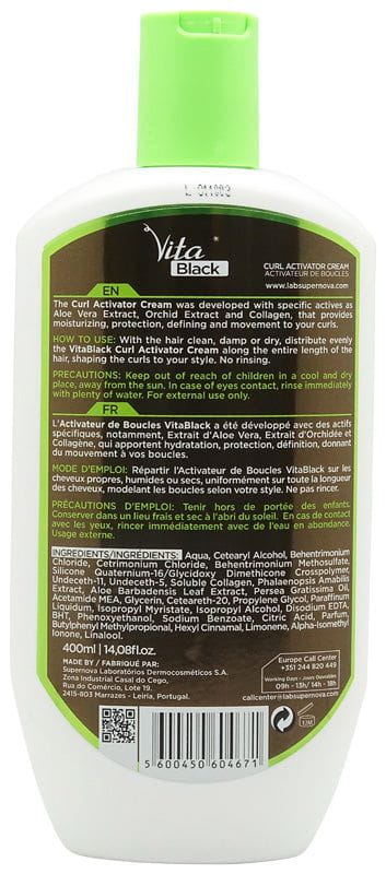 Vita Black Vita Black Curl Activator Cream 400ml