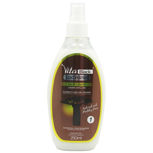 Vita Black Vita Black Loc System Hair Liquid 250Ml