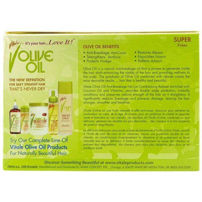 Vitale Health & Beauty Vitale Olive Oil No-Lye Conditioning Relaxer Super One Application