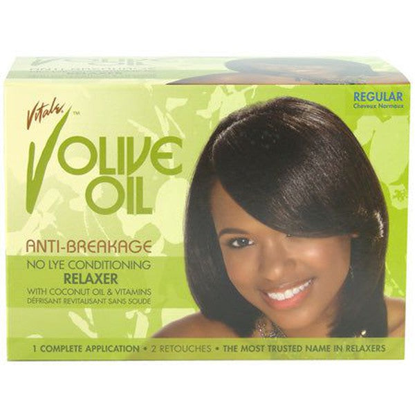 Vitale Olive Oil No-Lye Relaxer Kit Regular One Application