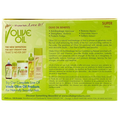 Vitale Vitale Olive Oil No-Lye Conditioning Relaxer  Super One Application