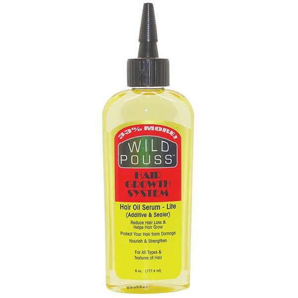 Wild Pouss Health & Beauty Wild Pouss Hair Growth System Hair Oil Serum - Lite 177.4ml