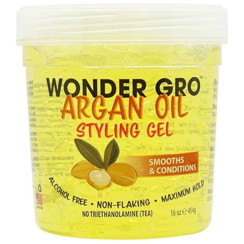 Wonder Gro Health & Beauty #454g Wonder Gro Argan oil Styling Gel 454/907g