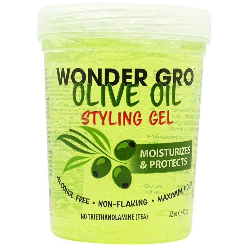 Wonder Gro Health & Beauty 907g Wonder Gro Olive Oil Styling Gel