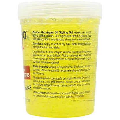 Wonder Gro Health & Beauty Wonder Gro Argan Oil Styling Gel