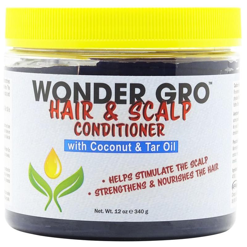 Wonder Gro Health & Beauty Wonder Gro Hair & Scalp Conditioner with Coconut & Tar Oil 340g