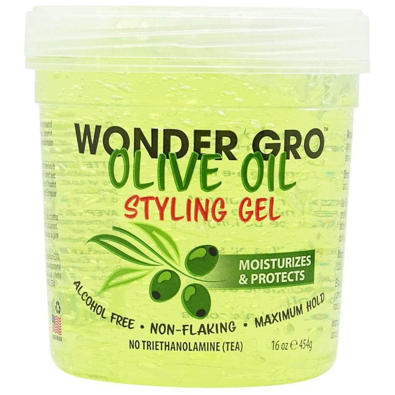 Wonder Gro Health & Beauty Wonder Gro Olive Oil Styling Gel 454g