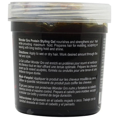 Wonder Gro Health & Beauty Wonder Gro Protein Styling Gel 454g