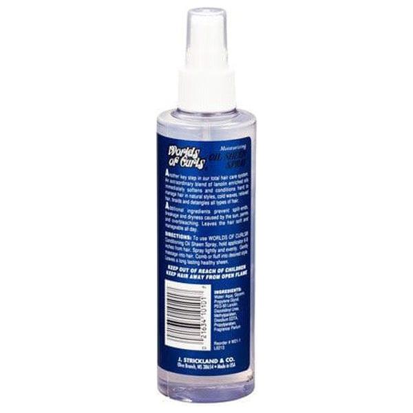 Worlds of Curls Health & Beauty Worlds of Curls Moisturizing Oil Sheen Spray 236ml