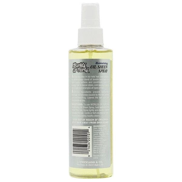 Worlds of Curls Health & Beauty Worlds of Curls Moisturizing Oil Sheen Spray 237ml