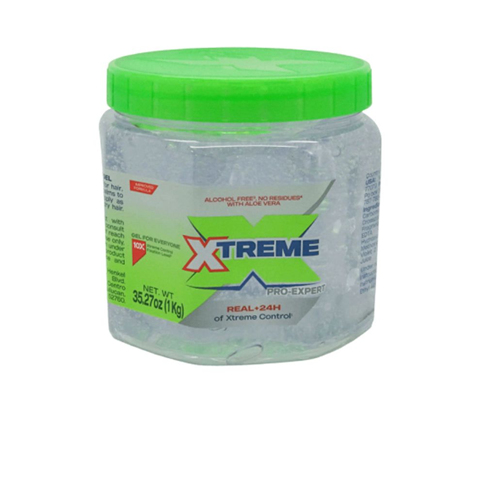 Xtreme Health & Beauty 35.27 Oz Xtreme Pro-Expert Wet Line Control Aloe Vera Gel Clear