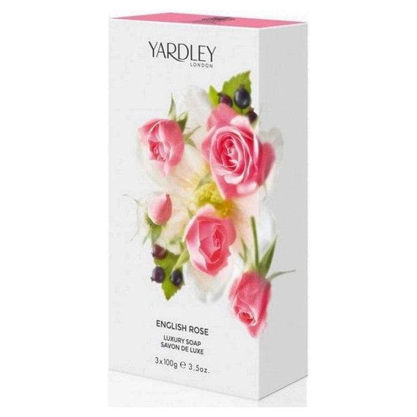 Yardley Health & Beauty Yardley English Rose Luxury Soap 3 x 100g