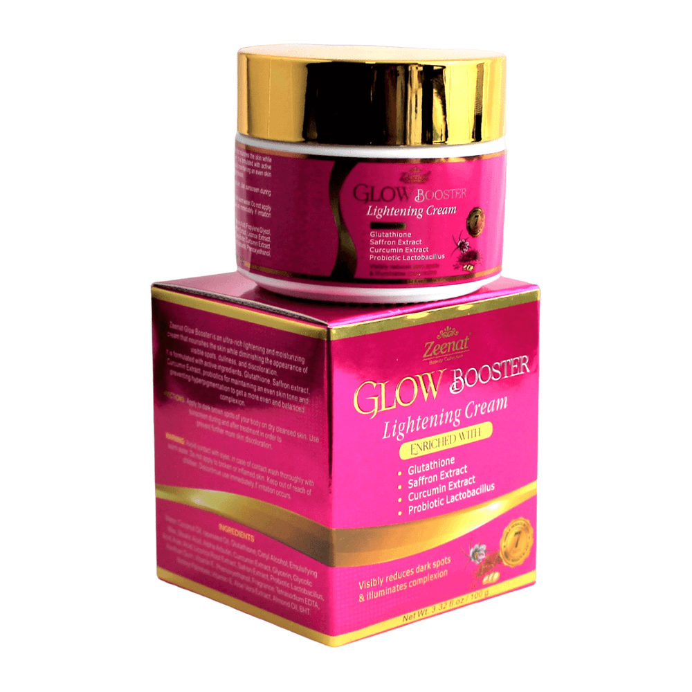 Zeenat Health & Beauty Zeenat Glow Booster Skin Lightening Cream 3.32 Oz / 100 g