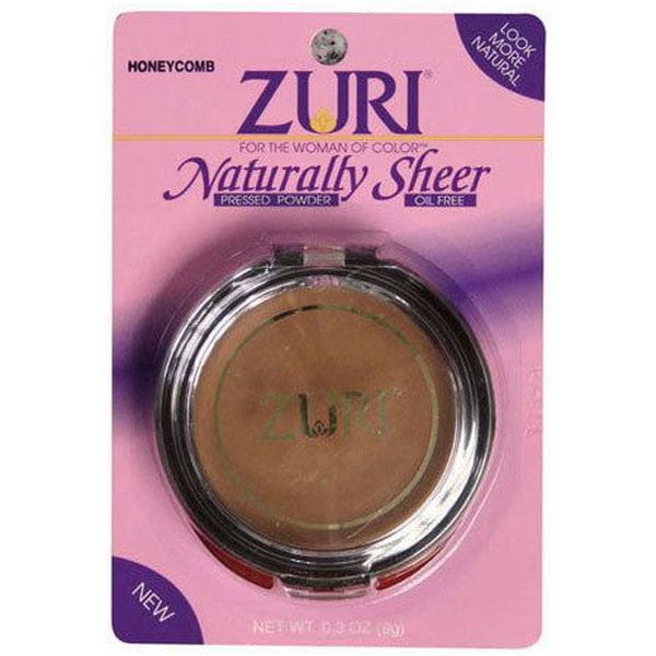 Zuri Health & Beauty Zuri Pressed Powder Oil Free, Honey Comb 9G