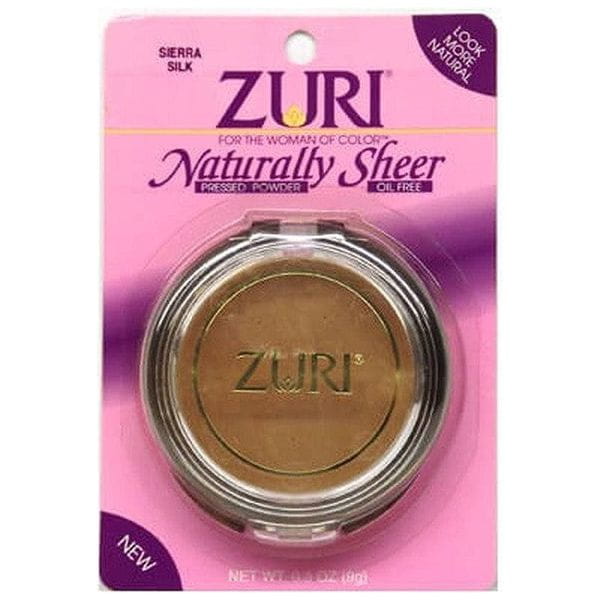 Zuri Health & Beauty Zuri Pressed Powder Oil Free Sierra Silk 9G